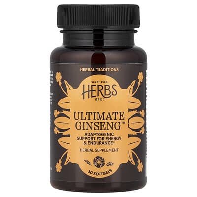 Ultimate Ginseng™, 30 мягких капсул