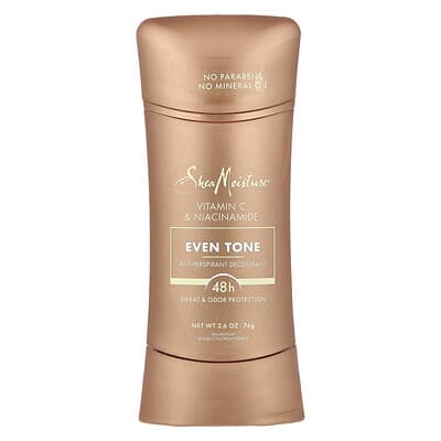 SheaMoisture, антиперспирант-дезодорант, витамин C и ниацинамид, 2.6 oz (74 g)