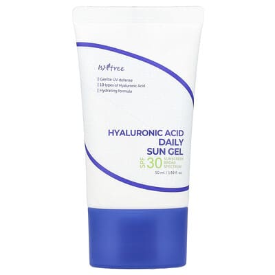 Ежедневный солнцезащитный гель с гиалуроновой кислотой ISNtree, SPF 30, 1.69 fl oz (50 ml)
