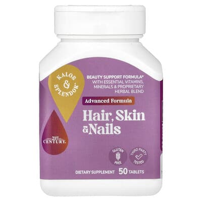 Kalos & Splendor™, Hair, Skin & Nails, 50 Tablets
