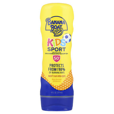 Banana Boat Детский солнцезащитный лосьон, SPF 50+, 6 fl oz (177 ml)