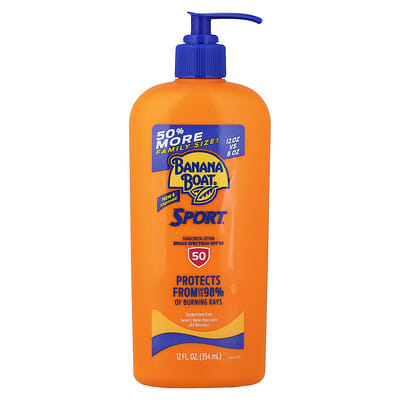 Солнцезащитный лосьон Sport™, SPF 50+, 12 fl oz (354 ml)