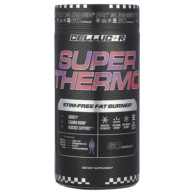 Super Thermo™ Stim-Free Fat Burner, 60 Capsules