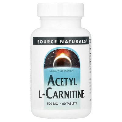Ацетил L-карнитин, 500 mg, 60 таблеток
