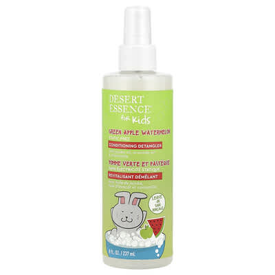 Детский кондиционер для расчесывания Desert Essence, Green Apple Watermelon, 237 ml
