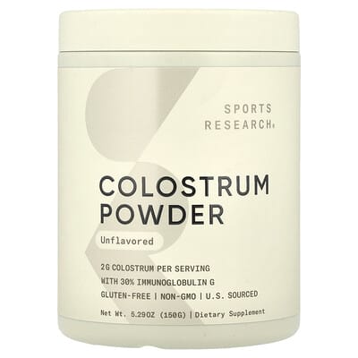 Порошок Colostrum Powder, Unflavored, 5.29 oz (150 g)