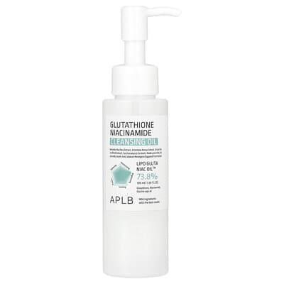 APLB Очищающее масло с глутатионом и ниацинамидом, 3.55 fl oz (105 ml)