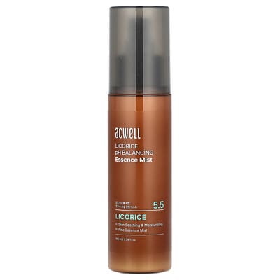 Acwell мист для лица с лакрицей, pH-балансирующий, 3.38 fl oz (100 ml)