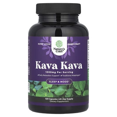 Kava Kava, 120 капсул (500 mg per Capsule)