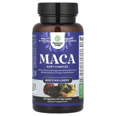 Мужской Maca Root Complex, 60 Capsules