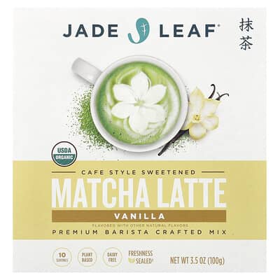 Смесь для латте матча, ваниль, 3.5 oz (100 g)