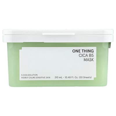 Маска для лица Cica B5 Beauty Mask, 30 Sheets, 10.48 fl oz (310 ml)