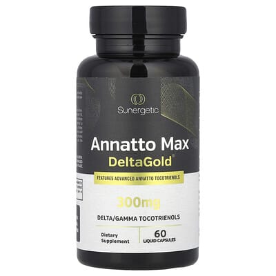 Annatto Max DeltaGold®, 300 mg, 60 жидких капсул