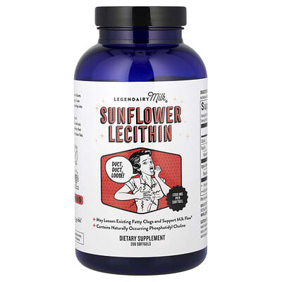 Sunflower Lecithin, 200 Softgels