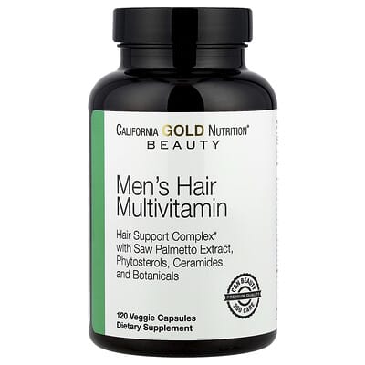 Beauty, Men's Hair Multivitamin, 120 Veggie Capsules
