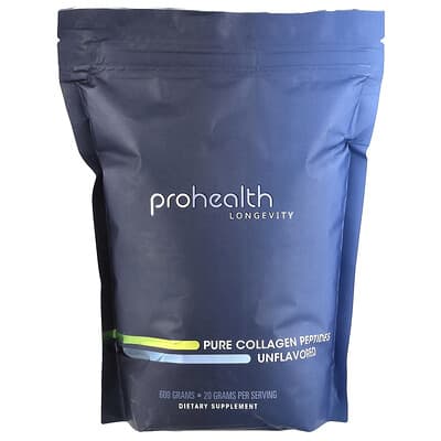 ProHealth Longevity Pure Collagen Peptides пептиды коллагена, без вкуса, 600 g