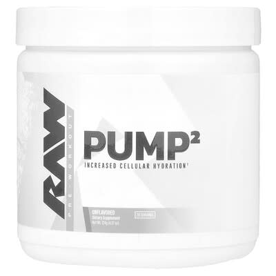 Pump 2, Pre-Workout, Unflavored, 4.37 oz (124 g)
