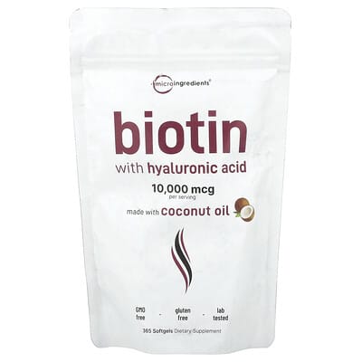 Biotin, 365 Softgels