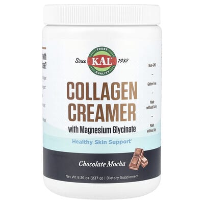 Коллагеновый кример с магнием глицинатом, шоколадная мокка, 8.36 oz (237 g)