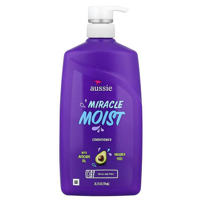 Miracle Moist, кондиционер с маслом авокадо, для всех типов волос, 26.2 fl oz (778 ml)
