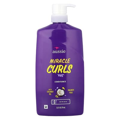 Miracle Curls, кондиционер с кокосовым маслом, 26.2 fl oz (778 ml)
