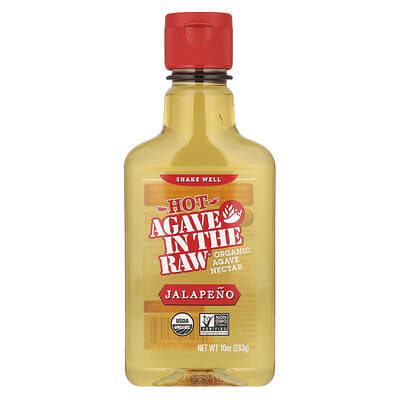 Organic Hot Agave In The Raw®, Jalapeno, 10 oz (283 g)