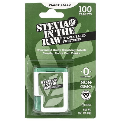 Подсластитель Stevia In The Raw®, 100 таблеток, 0.21 oz (6 g)