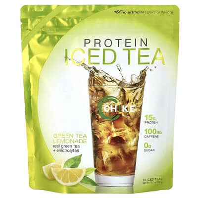 Протеиновый айс-ти, Green Tea Lemonade, 10.1 oz (287 g)