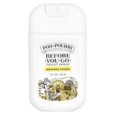 Спрей для унитаза Before-You-Go®, Original Citrus, 1 fl oz (30 ml)