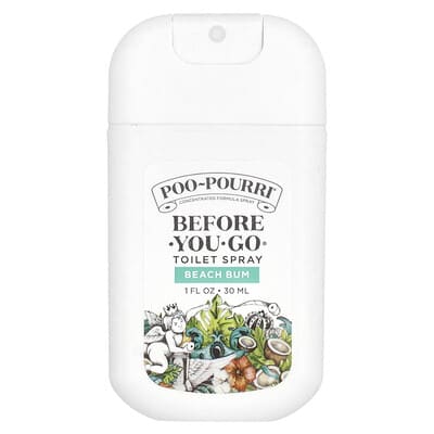 Спрей для туалета Poo-Pourri Before-You-Go® Beach Bum, 1 fl oz (30 ml)