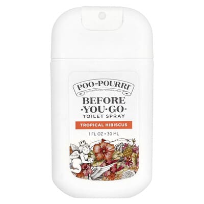 Спрей для туалета Before-You-Go®, Tropical Hibiscus, 1 fl oz (30 ml)