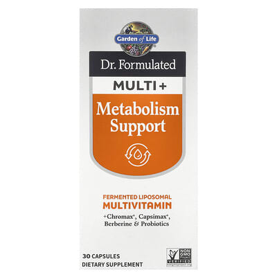 Dr. Formulated Multi+, Metabolism Support, 30 Capsules