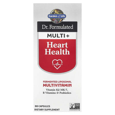Мультивитамины Dr. Formulated Multi+, Heart Health, 30 Capsules