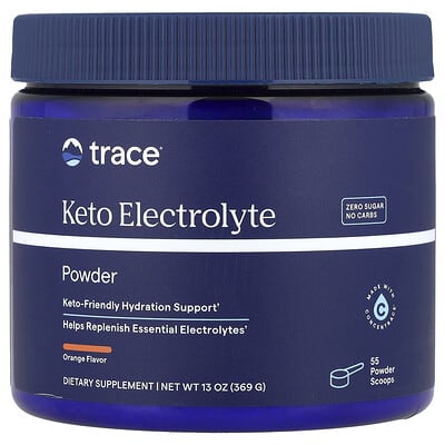 Keto Electrolyte Powder, Orange , 13 oz (369 g)