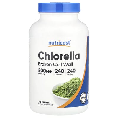Хлорелла, 500 mg, 240 капсул