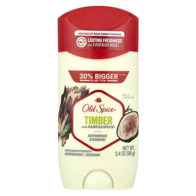 Antiperspirant & Deodorant, Timber, 3.4 oz (96 g)