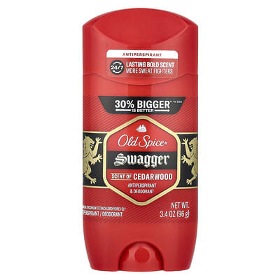 Дезодорант-антиперспирант Swagger, Cedarwood, 3.4 oz (96 g)