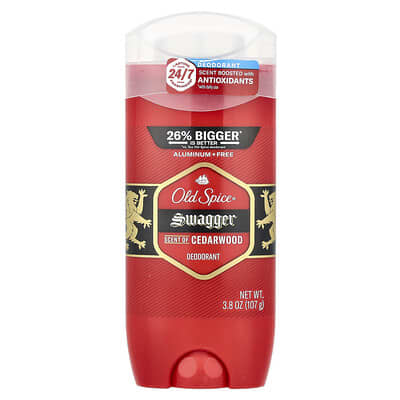 Swagger Deodorant, Cedarwood, 3.8 oz (107 g)