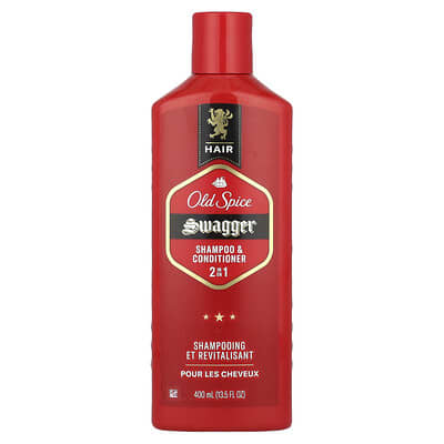 Old Spice шампунь и кондиционер 2 в 1, Swagger, 13.5 fl oz (400 ml)