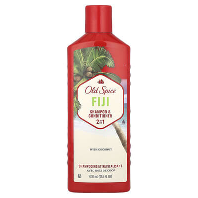 Шампунь и кондиционер 2 в 1 Old Spice Fiji with Coconut, 13.5 fl oz (400 ml)