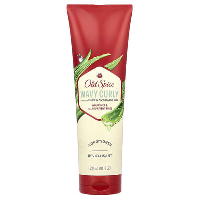 Wavy Curly Conditioner with Aloe & Avocado Oil, 8 fl oz (237 ml)