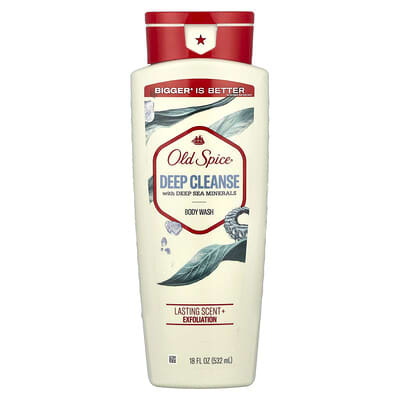 Old Spice Гель для душа Deep Sea, 18 fl oz (532 ml)