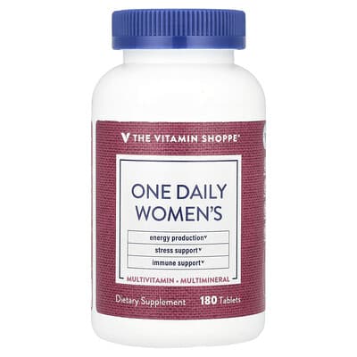 Женские мультивитамины One Daily, 180 Tablets
