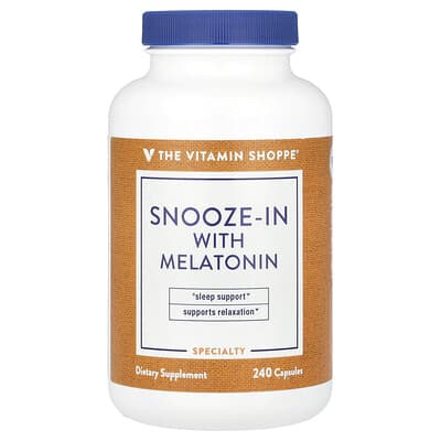 Snooze-In With Melatonin, 240 капсул