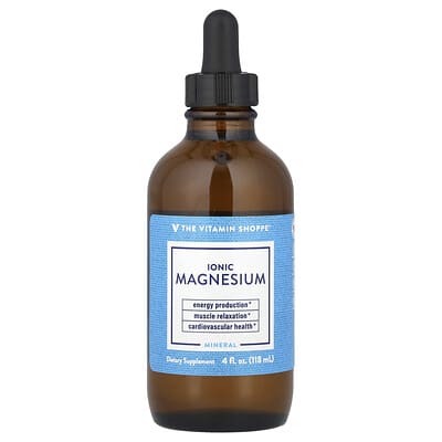The Vitamin Shoppe Ионный магний, 4 fl oz (118 ml)