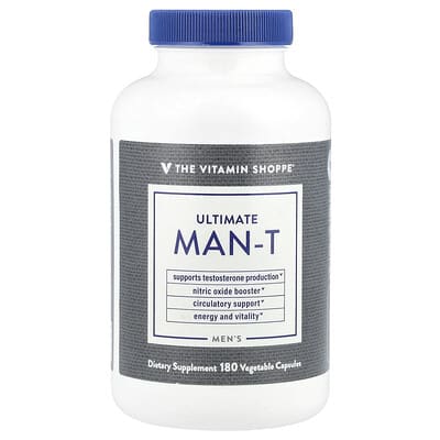 Мужские витамины Ultimate Man-T, 180 растительных капсул