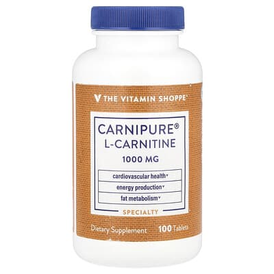 Carnipure® L-Carnitine, 1,000 mg, 100 таблеток