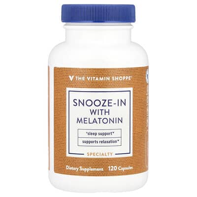 The Vitamin Shoppe Melatonin для сна, 120 капсул