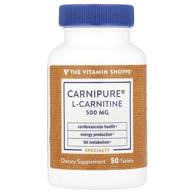 Carnipure® L-Carnitine, 500 mg, 50 таблеток