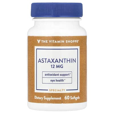 Астаксантин, 12 mg, 60 Softgels